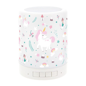 Lamp with speaker - Unicorns