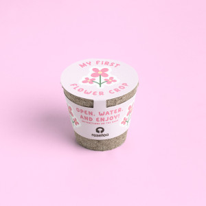 1° Kit de Jardinagem - Flores