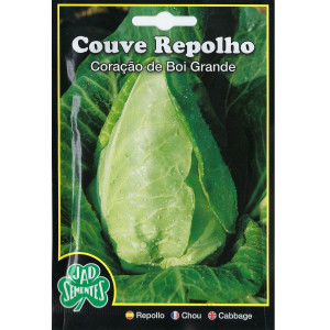 🥬 Large Oxheart Cabbage Seeds